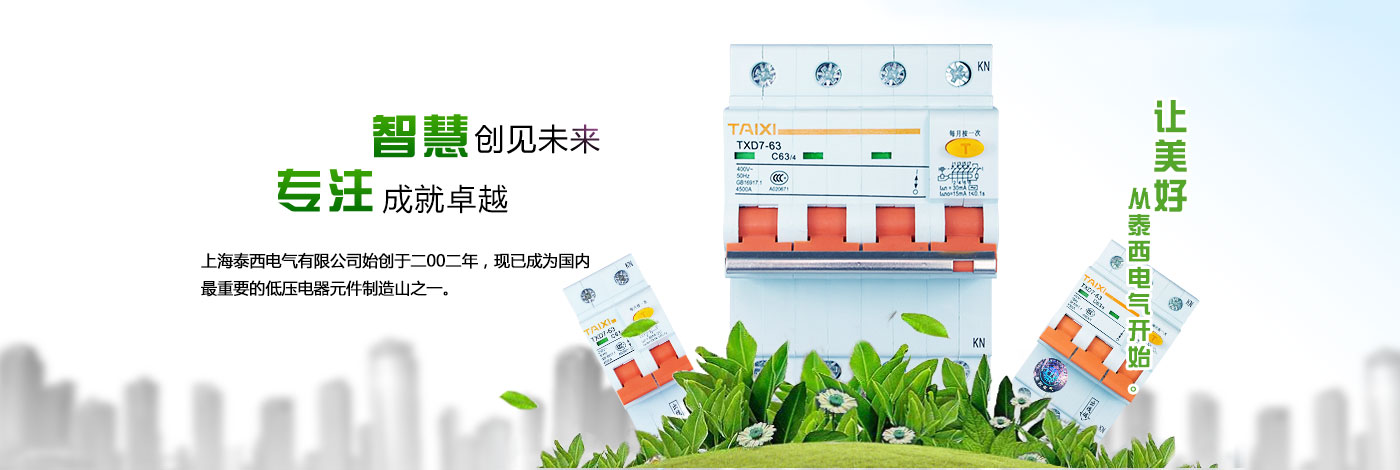 TXD7斷路器產(chǎn)品的2P漏電開(kāi)關(guān)只有2個(gè)模數(shù)化寬度!